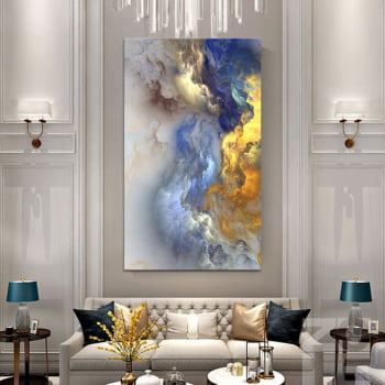 Tela em Canvas Abstrato Heaven - Quadros Gigantes